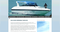 Desktop Screenshot of kohkoodboat.com